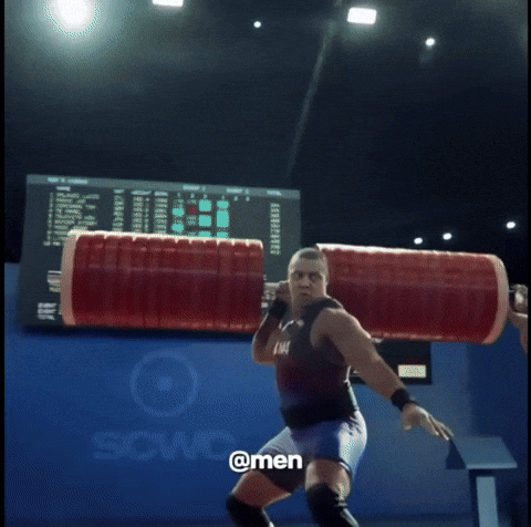 Lifting Weights Workout GIF