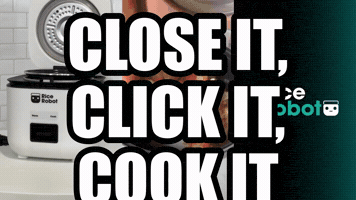 Close It, Click It, Cook It | Rice Robot