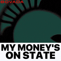 Go Green Michigan State GIF by Bovada