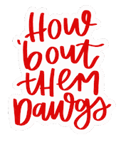 Georgia Football Uga Sticker