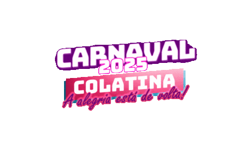 Carnaval Sticker by Prefeitura de Colatina