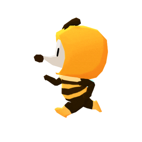 Mouse Honeybee Sticker