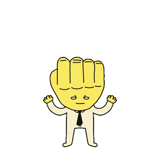 Illustration Middle Finger Sticker by felat delibalta