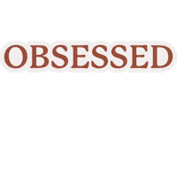Obsessed Sticker by sjmarketplace