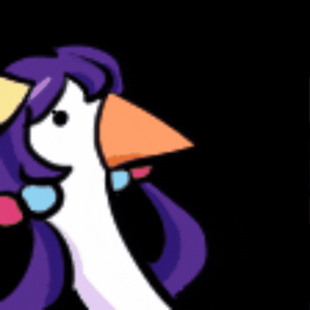 jellybirbb giphygifmaker vtuber ask goose GIF