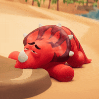 Tired Dinosaur GIF by Claynosaurz