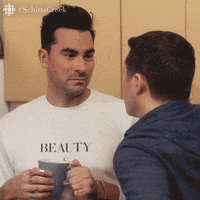 interested schitts creek GIF by CBC