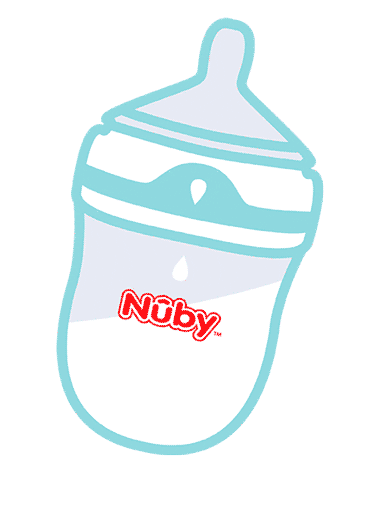 Baby Milk Sticker by Nuby USA