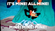 looney tunes bugs bunny greed daffy duck greedy GIF