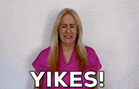 Oh No Ew GIF by Vikki Downey