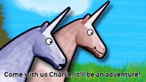 charlie the unicorn GIF