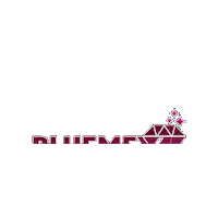 Pink Brand Sticker by Bluemex