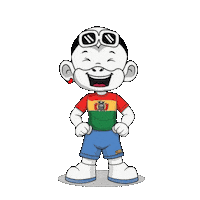 Bolivia Sticker by Zhot