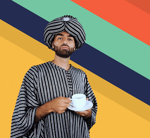 Cup Of Coffee Drink GIF by The Sultan