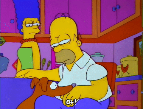 Sad Season 3 GIF by The Simpsons