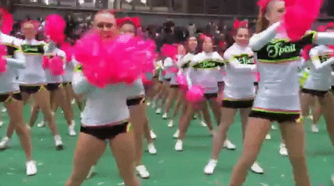 Cheerleaders GIF by The 94th Annual Macy’s Thanksgiving Day Parade