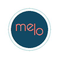 mel_cas08 animation logo pink blue Sticker