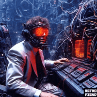 Science Fiction Robot GIF by RETRO-FIEND