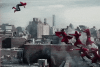 Flying Spider-Man GIF