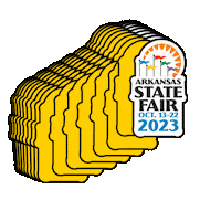 Sticker by Arkansas State Fair