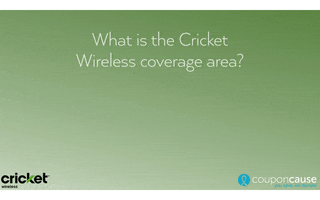 Cricket Wireless Faq GIF by Coupon Cause
