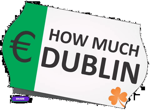 clickhowmuch Sticker by HowMuchDublin