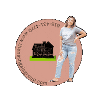 Jen Sticker by TheNashGalsGroup