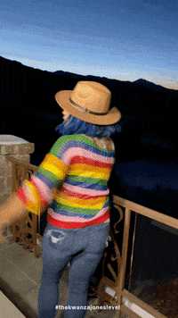 Get Out Wave GIF by Kwanza Jones
