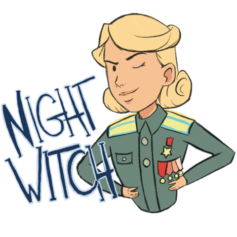 night flying Sticker by Bare Tree Media