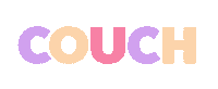 couchmagazin colorful couch bunt couchmagazin Sticker