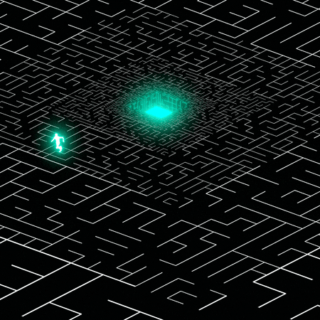 Running Man Maze GIF by PERFECTL00P