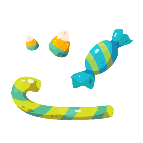 Halloween Candy Sticker by DigiOutsource