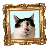 Black And White Deli Sticker