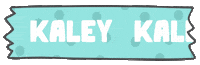 Tape Dot Sticker by Kaley Skincare