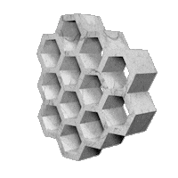 Honey Honeycomb Sticker by Robyn