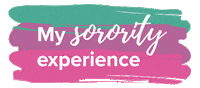 The Sorority Life Sisterhood Sticker by National Panhellenic Conference