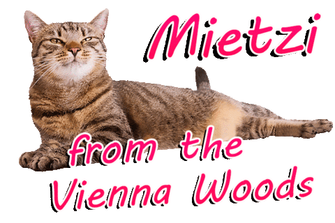 Cat Sticker by ViennaTouristboard
