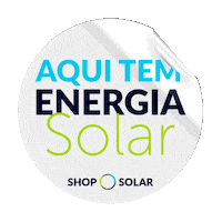 Energy Energiasolar Sticker by shopsolarbrasil