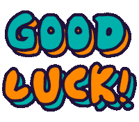 Best Wishes Win Sticker