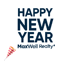 Newyear Sticker by Maxwell Realty