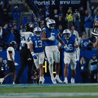 Byu Football Celebration GIF by BYU Cougars