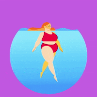 Weekend Swimming GIF by Maria Johnsen