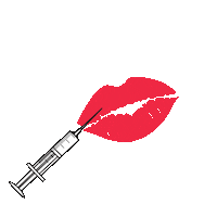 mithattopal lip filler doktor estetik Sticker