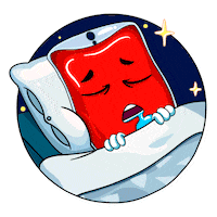 Night Sleep Sticker by Aleksandr