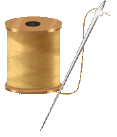 Thread Sewing Sticker