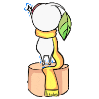 白ピクミン Sticker by akari_tatata