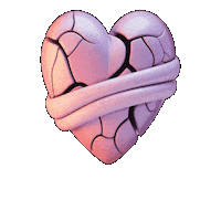 Broken Heart Love Sticker by Seorang Zaki