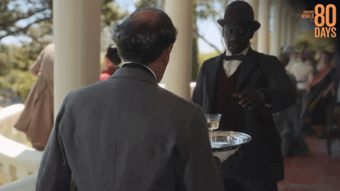 David Tennant Reaction GIF by Around The World In 80 Days