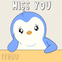 Sad I Miss You GIF by Pudgy Penguins