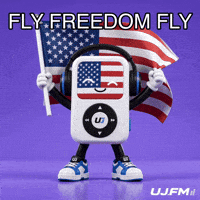 Independence Day Usa GIF by UJFM